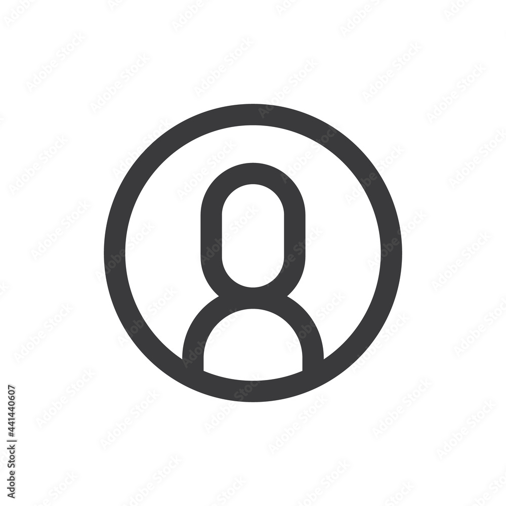User icon. Human person symbol. Avatar log in vector sign User icon. Human person symbol. Avatar log in vector sign