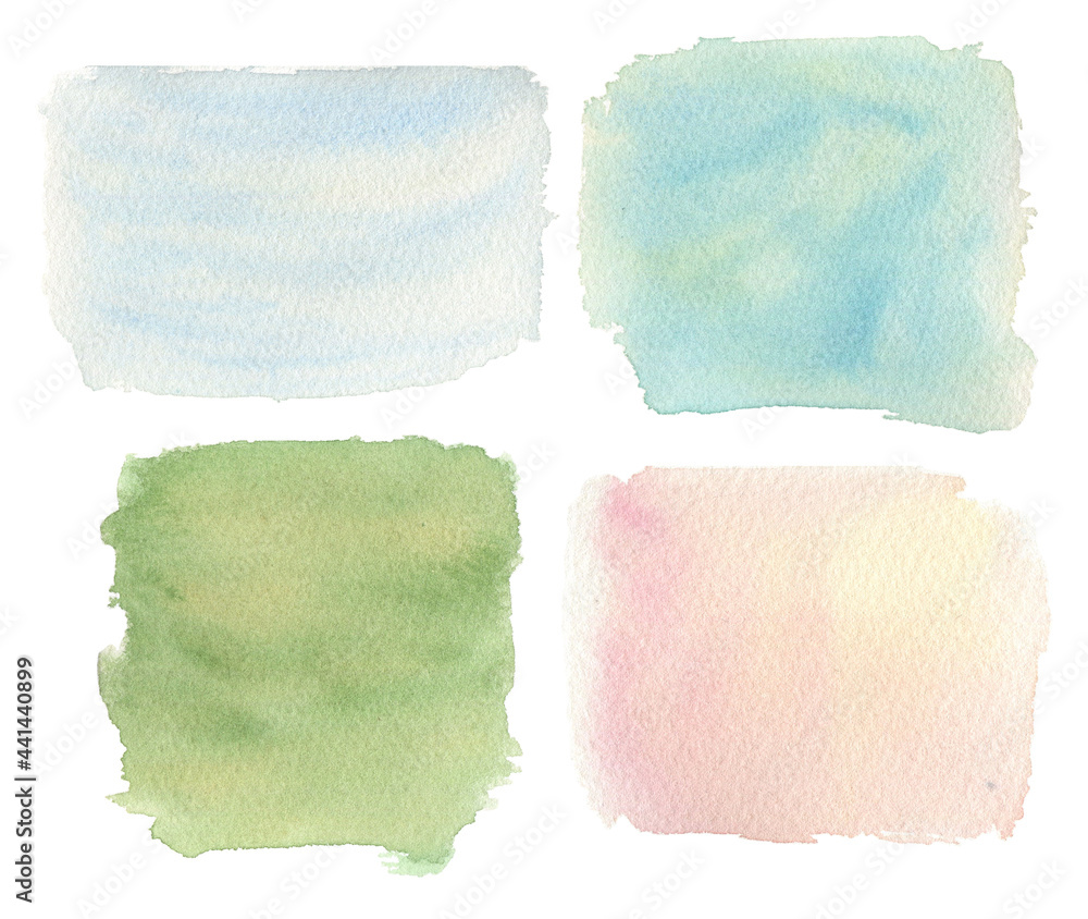 Obraz premium Abstract watercolor background. Colorful illustration. 