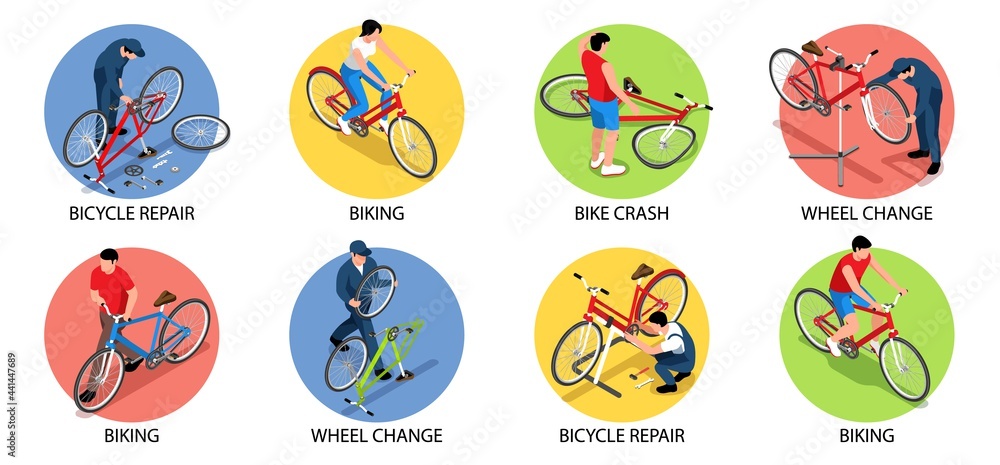 Biking Isometric Set Biking Isometric Set