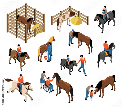 Hippotherapy Isometric Set