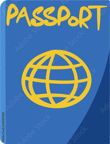 Passport Vector Isolated on White Background. Travel Essential Documents. Travel around the globe with your legal documents.