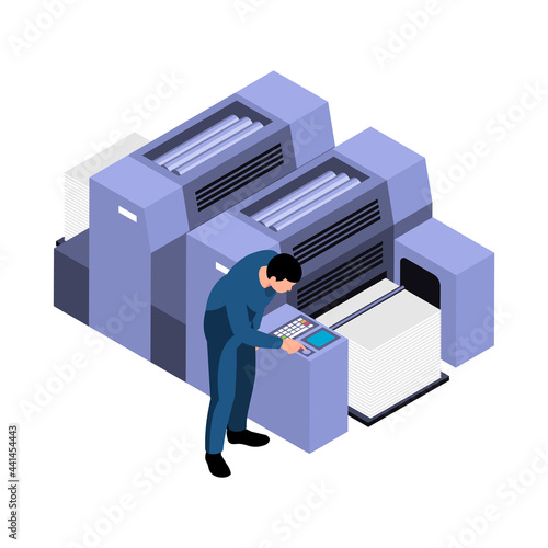 Printing Machine Icon