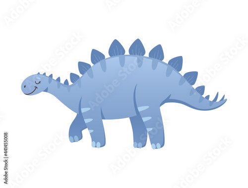 Stegosaurus Cartoon Icon