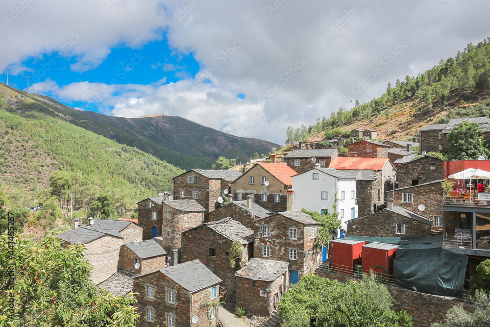 Piódão, Schist Village in Serra do Açor, District of Coimbra, Portugal. 