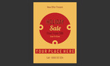 Holiday Sale Flyer Layout