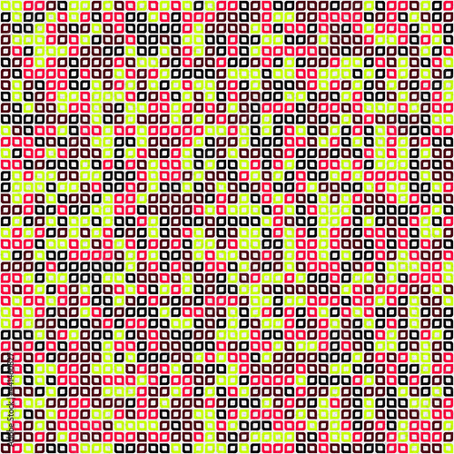 Abstract Geometric Pattern generative computational art illustration