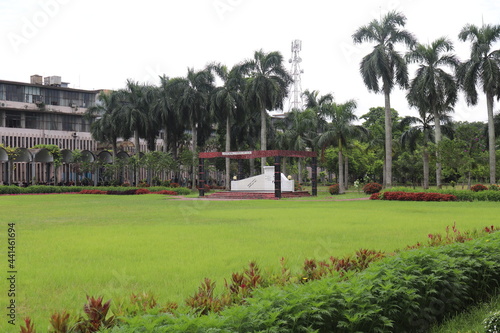 mymensingh agricultural university campus, bangladesh, nature in campus, beautiful green campus.