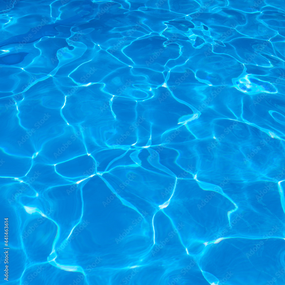 Obraz premium Swimming pool surface abstract background