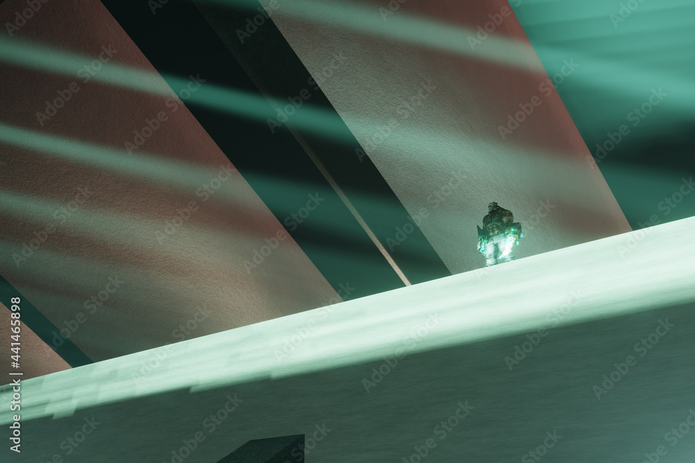Paisaje futurista Paisaje futurista