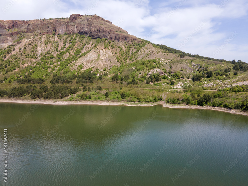 Aerial view of Studen Kladenets Reservoir, Bulgaria Aerial view of Studen Kladenets Reservoir, Bulgaria