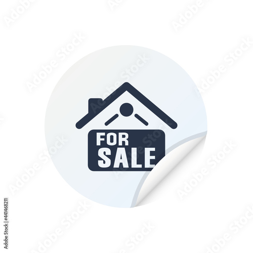 Home For Sale Sign - Sticker