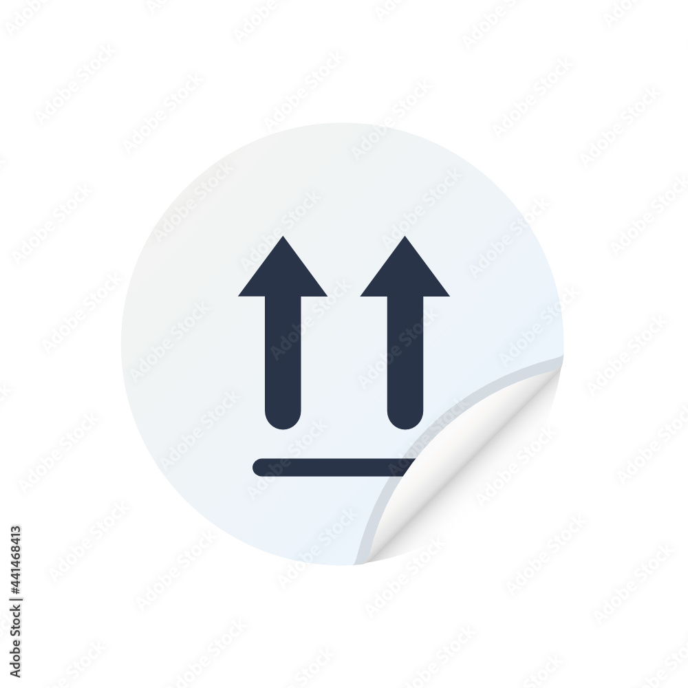 This side Up - Sticker This side Up - Sticker