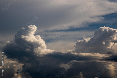 Storm clouds background, dramatic sky