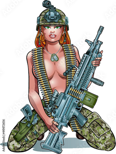 female soldier