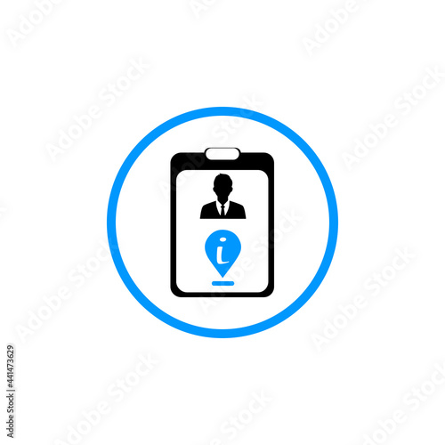 personal identity info icon