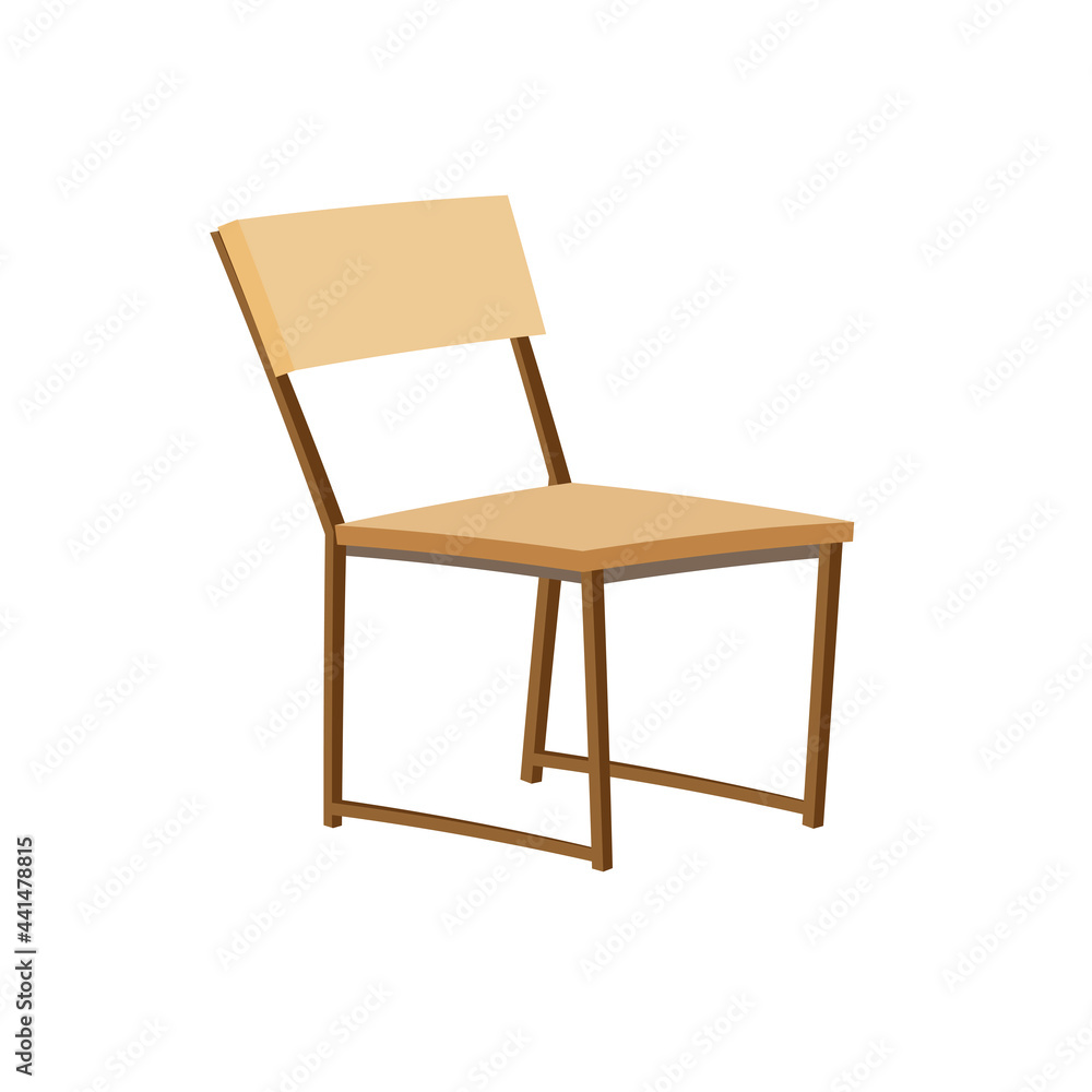 Isolated elegant chair icon Home decoration Isolated elegant chair icon Home decoration