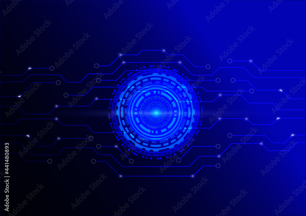 Obraz premium abstract technology background