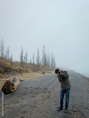 Foggy photographer