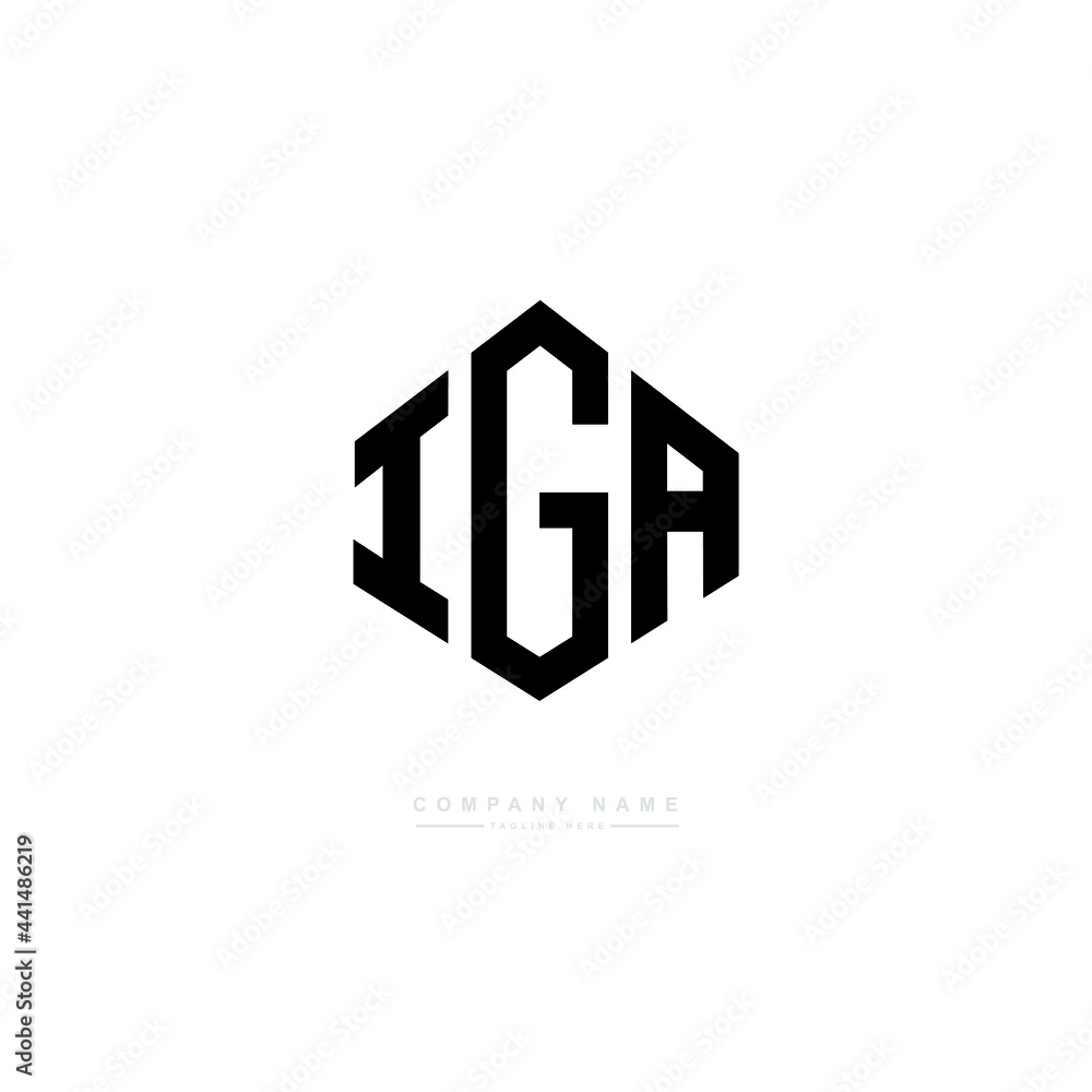 IGA letter logo design with polygon shape. IGA polygon logo monogram. IGA cube logo design. IGA hexagon vector logo template white and black colors. IGA monogram. IGA business and real estate logo. IGA letter logo design with polygon shape. IGA polygon logo monogram. IGA cube logo design. IGA hexagon vector logo template white and black colors. IGA monogram. IGA business and real estate logo.