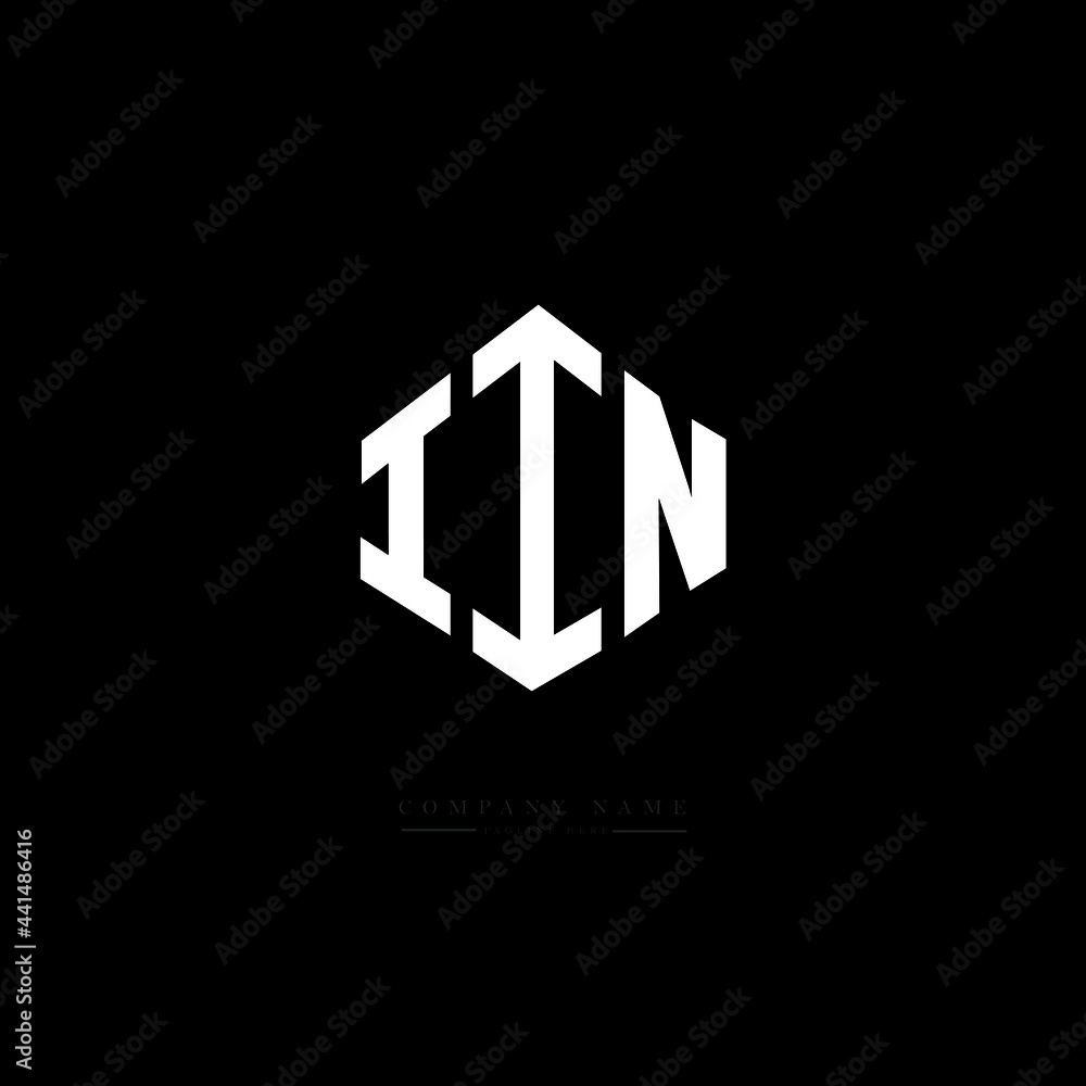 IIN letter logo design with polygon shape. IIN polygon logo monogram. IIN cube logo design. IIN hexagon vector logo template white and black colors. IIN monogram. IIN business and real estate logo. IIN letter logo design with polygon shape. IIN polygon logo monogram. IIN cube logo design. IIN hexagon vector logo template white and black colors. IIN monogram. IIN business and real estate logo.