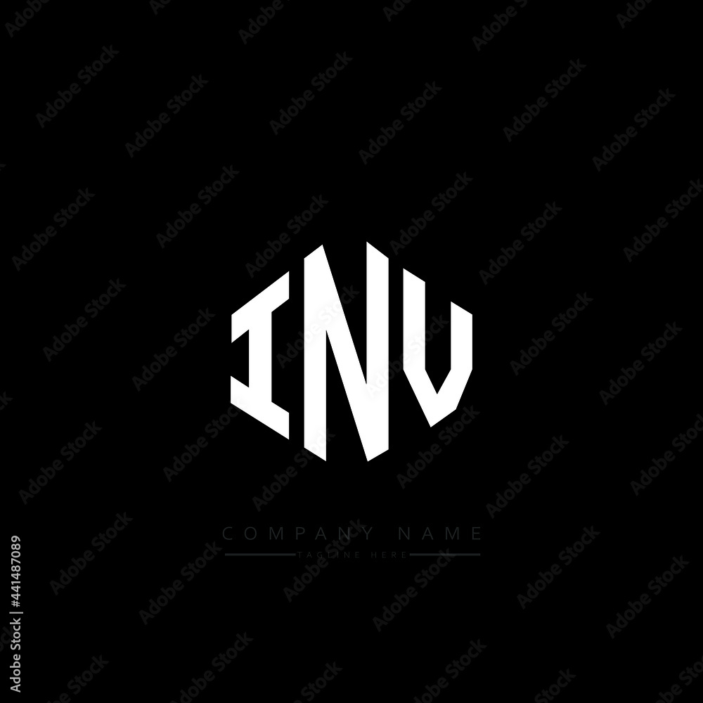 INV letter logo design with polygon shape. INV polygon logo monogram. INV cube logo design. INV hexagon vector logo template white and black colors. INV monogram. INV business and real estate logo. INV letter logo design with polygon shape. INV polygon logo monogram. INV cube logo design. INV hexagon vector logo template white and black colors. INV monogram. INV business and real estate logo.