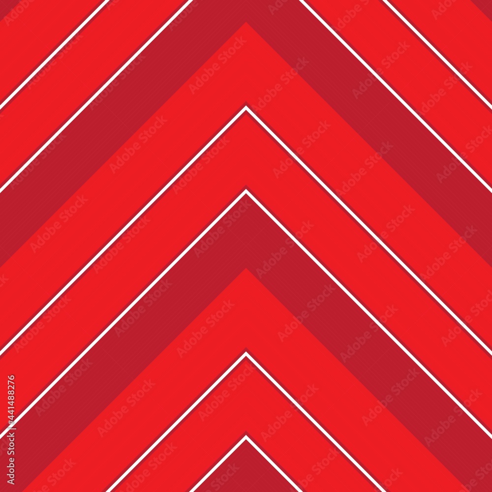 Red Chevron Diagonal Stripes seamless pattern background Red Chevron Diagonal Stripes seamless pattern background