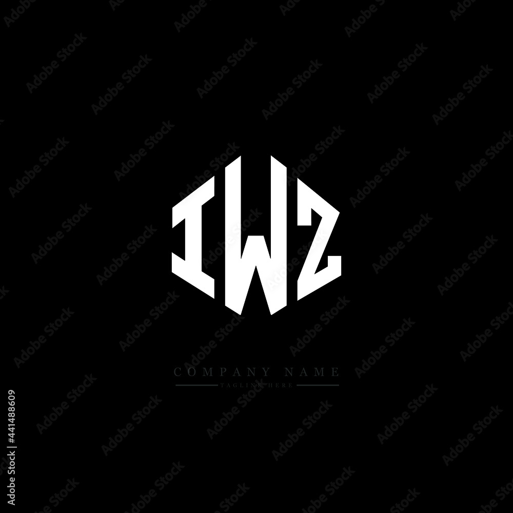 IWZ letter logo design with polygon shape. IWZ polygon logo monogram. IWZ cube logo design. IWZ hexagon vector logo template white and black colors. IWZ monogram. IWZ business and real estate logo. IWZ letter logo design with polygon shape. IWZ polygon logo monogram. IWZ cube logo design. IWZ hexagon vector logo template white and black colors. IWZ monogram. IWZ business and real estate logo.