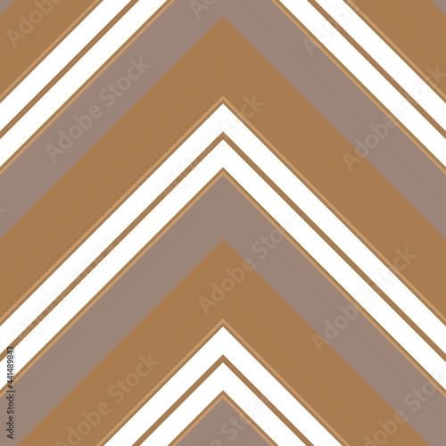 Brown Taupe Chevron Stripe seamless pattern background