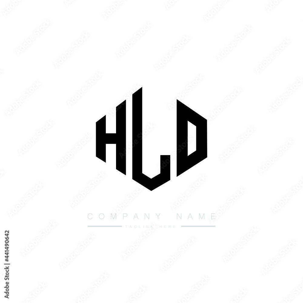 HLO letter logo design with polygon shape. HLO polygon logo monogram. HLO cube logo design. HLO hexagon vector logo template white and black colors. HLO monogram. HLO business and real estate logo. 