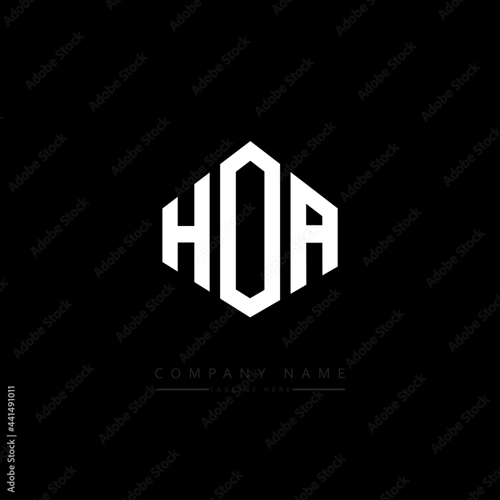 HOA letter logo design with polygon shape. HOA polygon logo monogram. HOA cube logo design. HOA hexagon vector logo template white and black colors. HOA monogram. HOA business and real estate logo. HOA letter logo design with polygon shape. HOA polygon logo monogram. HOA cube logo design. HOA hexagon vector logo template white and black colors. HOA monogram. HOA business and real estate logo.