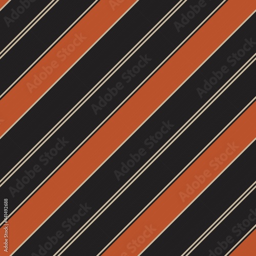 Brown Taupe diagonal striped seamless pattern background