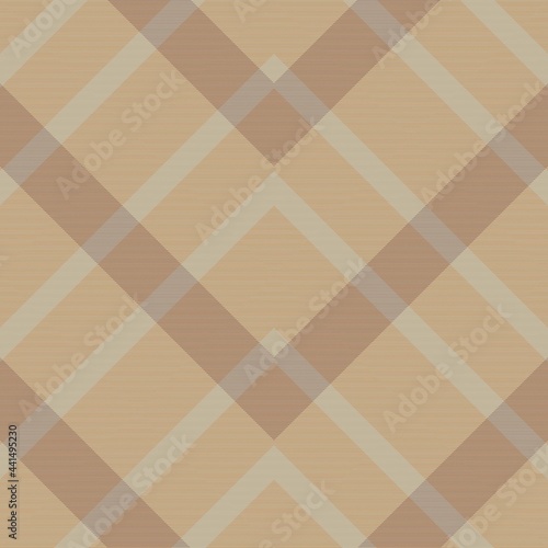 Brown Chevron Plaid Tartan textured Pattern Design