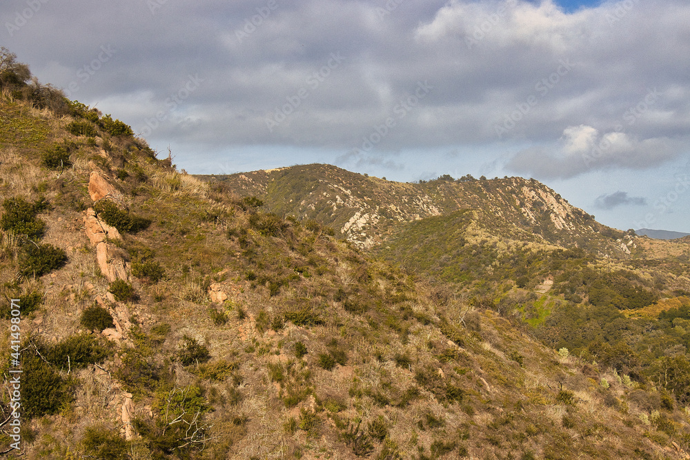 Hiking the Franklin Trail in Carpinteria California