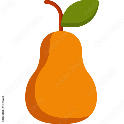 pear flat icon