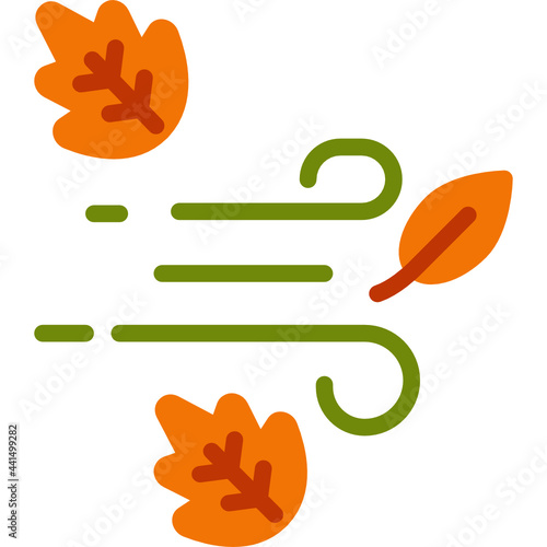 wind flat icon