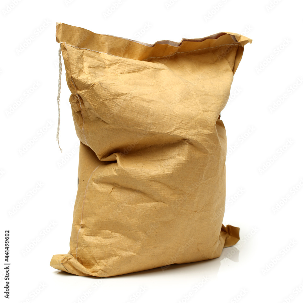 Obraz premium brown paper bag isolated