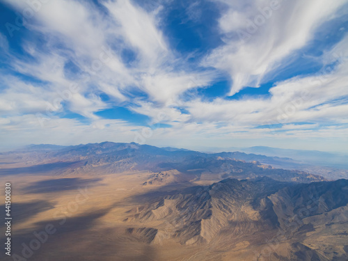 Aerial view of some rural area near Las Vegas © Kit Leong