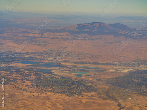 Aerial view of the Shadow Cliffs Regional Recreation Area