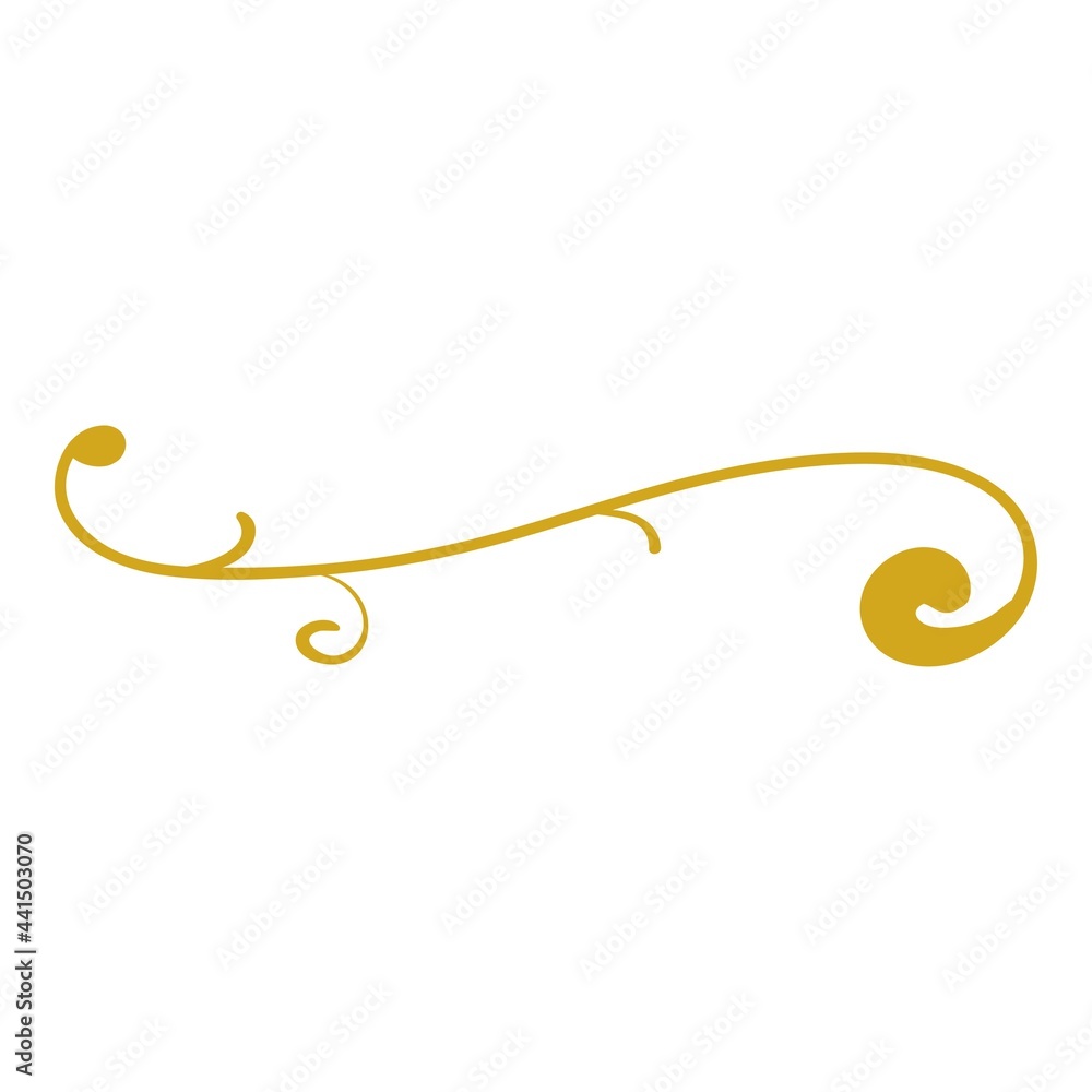 Decoration swirl icon design template vector Decoration swirl icon design template vector