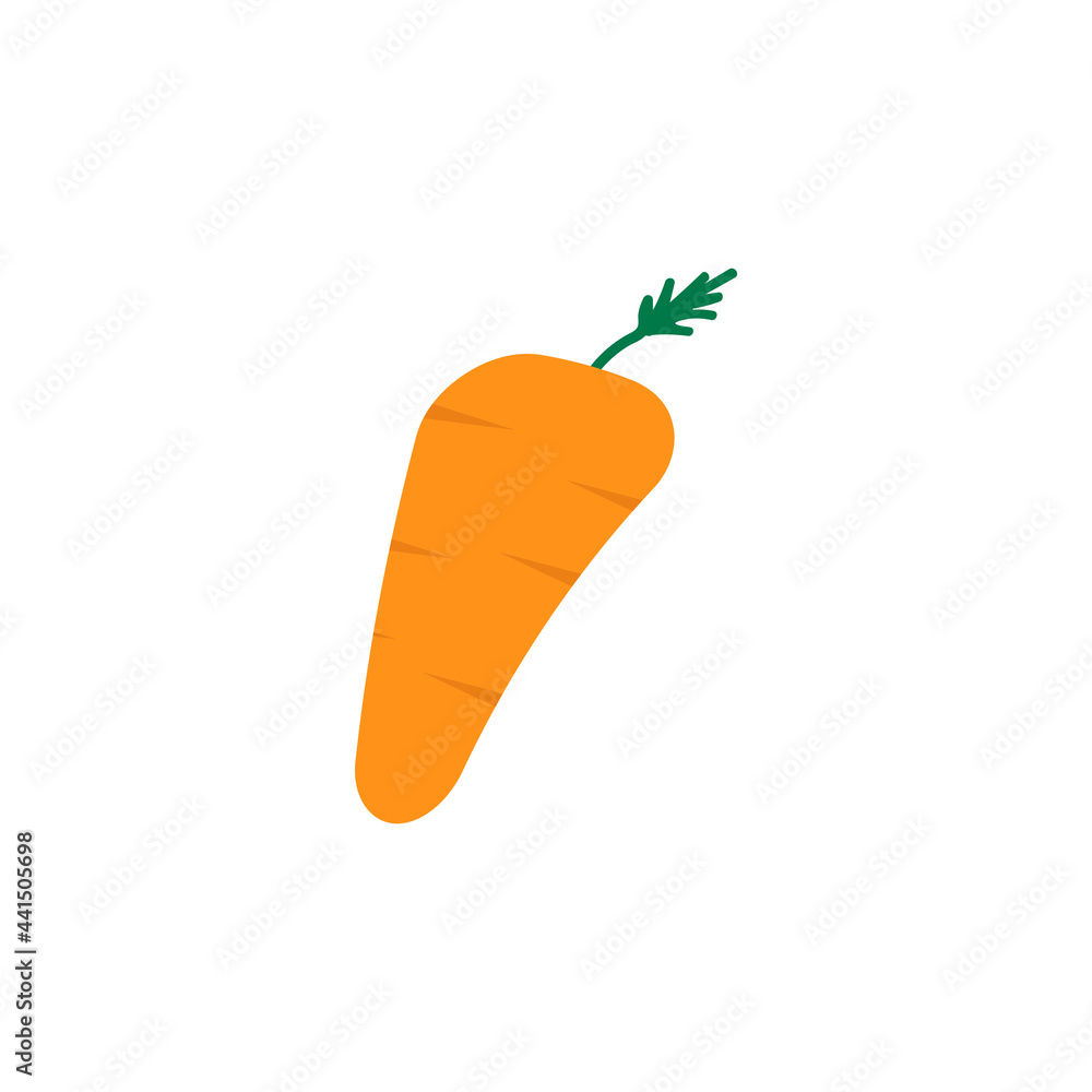 Carrot icon design template vector isolated Carrot icon design template vector isolated