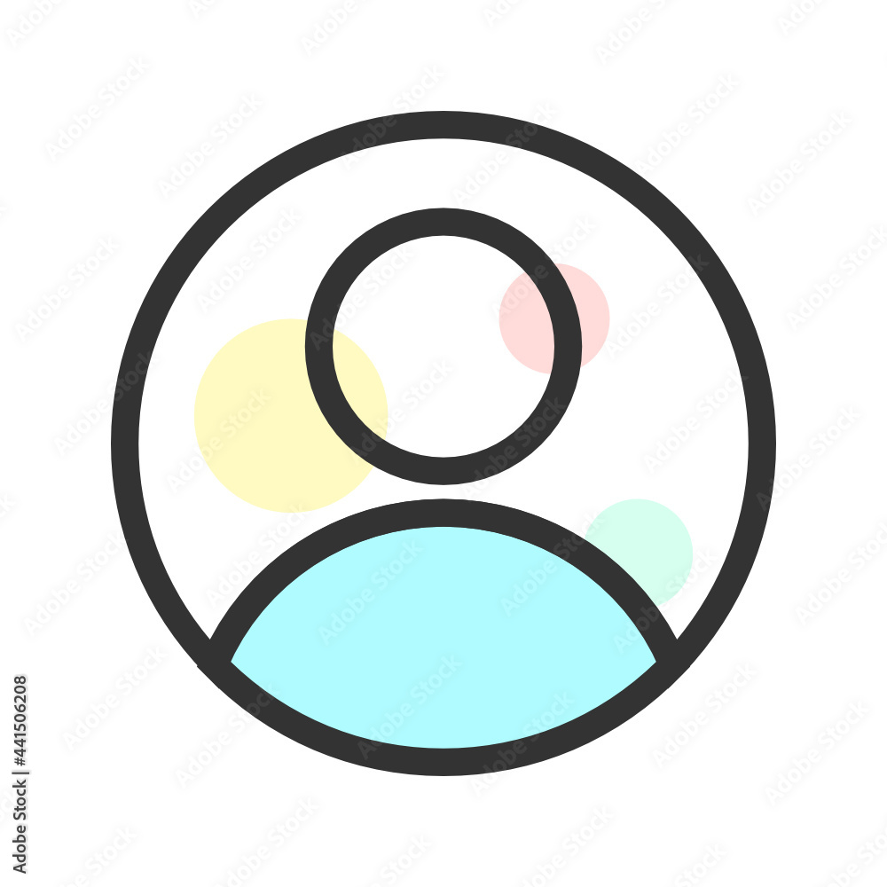 Users filled outline icon. Users filled outline icon.