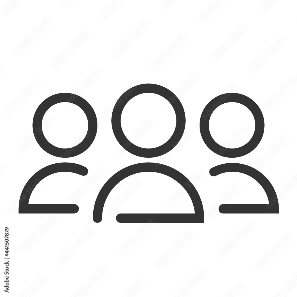 Group , Users outline icon. Group , Users outline icon.