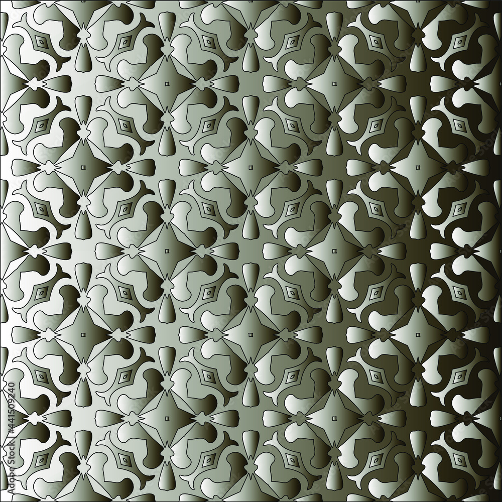 Pattern with a black-and-white gradient . Abstract metallic background
Pattern with a black-and-white gradient . Abstract metallic background