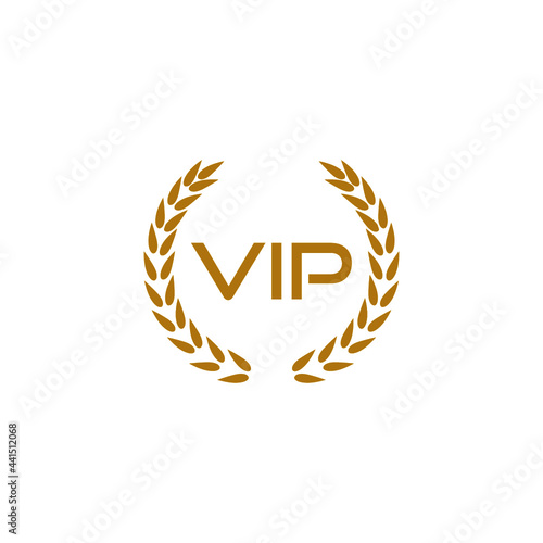 VIP, premium icon isolated on white background