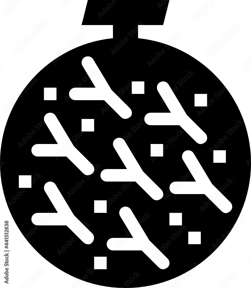 Fototapeta premium cantaloupe glyph icon
