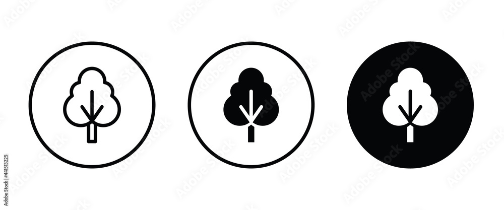 tree icon, forest icons button, vector, sign, symbol, logo, illustration, editable stroke, flat design style isolated on white linear pictogram tree icon, forest icons button, vector, sign, symbol, logo, illustration, editable stroke, flat design style isolated on white linear pictogram