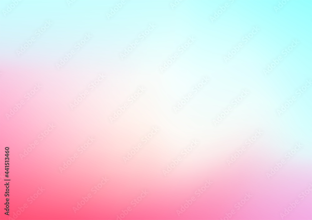 夕焼け空をイメージした赤と水色のベクターグラデーション背景 Stock Vector Adobe Stock