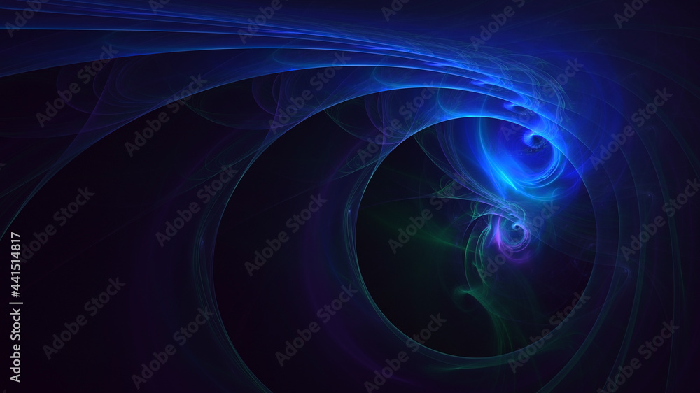 3D rendering abstract multicolor fractal light background 3D rendering abstract multicolor fractal light background