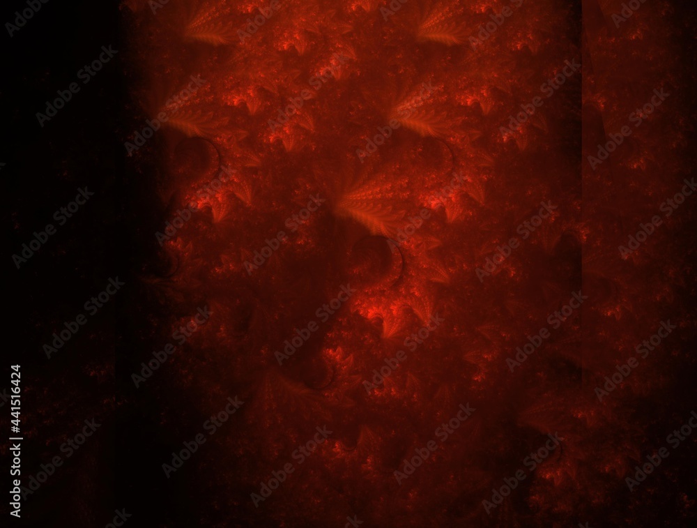 Fototapeta premium Imaginatory fractal background generated Image