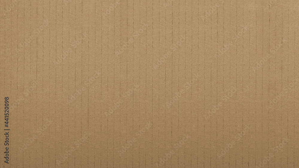 Paper box or packing paper texture, Brown vertical line corrugated cardboard use for background, Close up Paper box or packing paper texture, Brown vertical line corrugated cardboard use for background, Close up